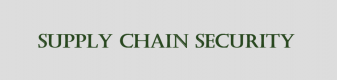 Category for Supply Chain Security